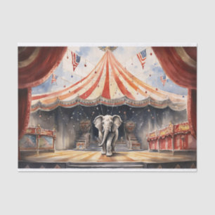 Seda Papel de desunión del Circus Elephant 2