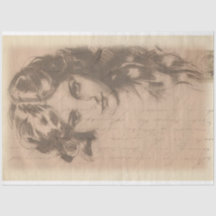 Papel de dibujo de Lady