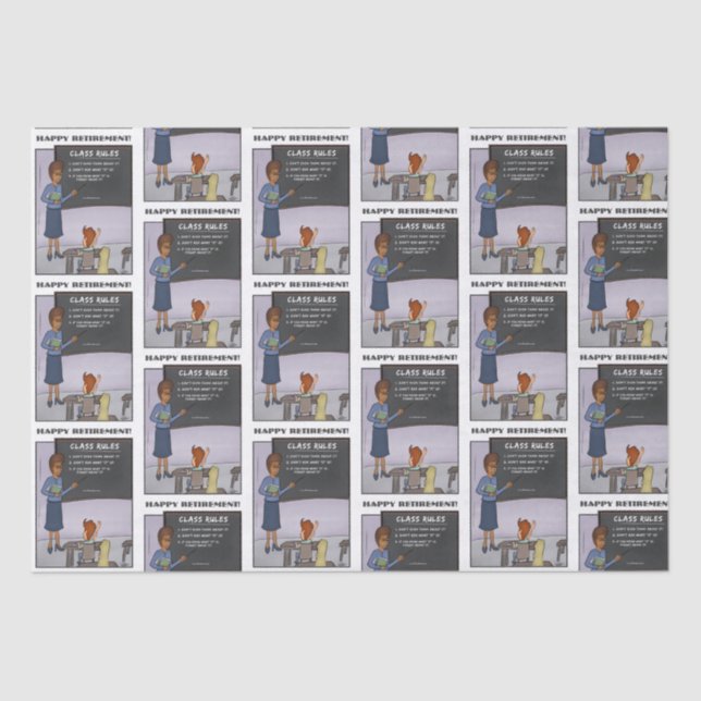 Seda Papel de discusión de reglas de clase (Anverso)