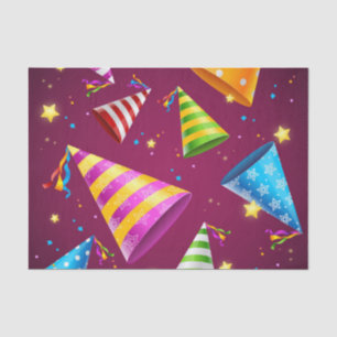 Seda Papel de discusión para Gorras fiestas