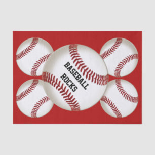 Seda Papel de embalaje adaptable del béisbol del tejido