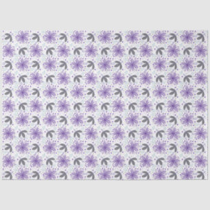 Seda Papel de envolver con diseño floral abstracto