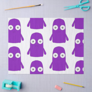 Seda Papel de envolver mate Snoomies, 30" x 6'