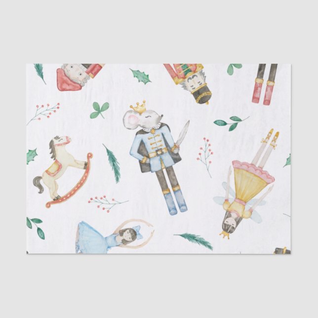 Seda Papel de envolvimiento de Nutcracker Suite para na (Anverso)