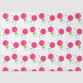 Seda Papel de envolvimiento de puntos de polka