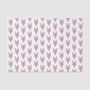 Seda Papel de envolvimiento de Rosa de Rosas de langost