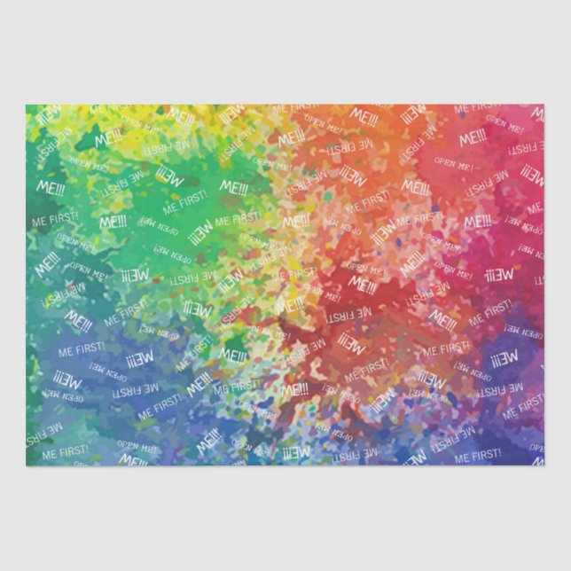 Seda Papel de envolvimiento de Silly Open Me (Anverso)