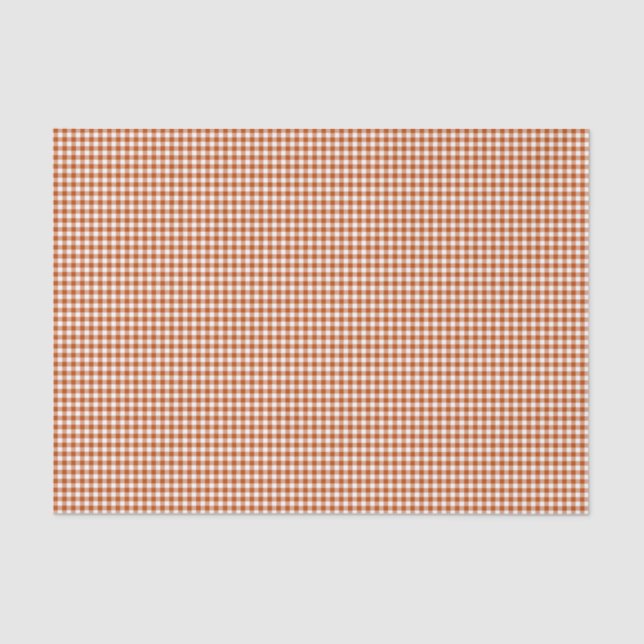 Seda Papel de envolvimiento de tejidos de Gingham-Harve (Anverso)