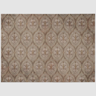 Seda Papel de escritorio de vintage Patrón de efemera D