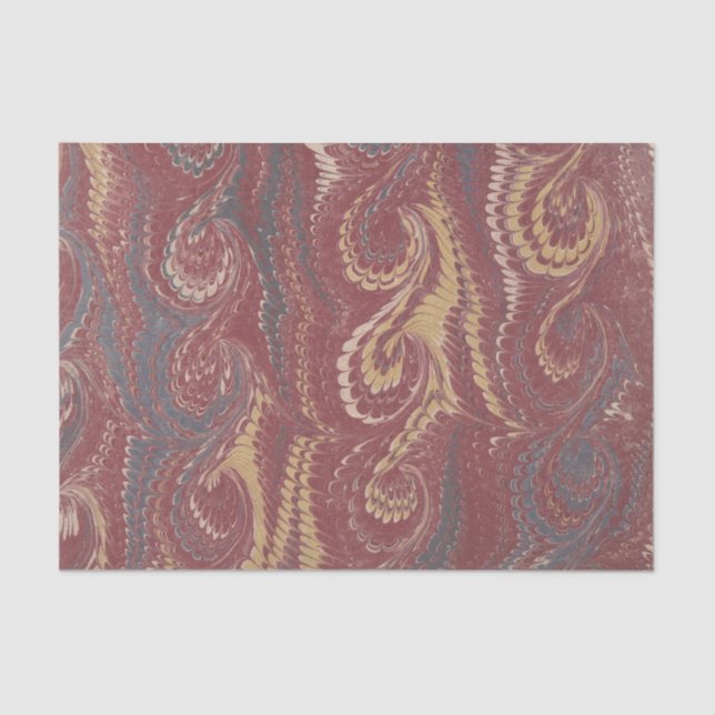 Seda Papel de extremo veteado (Anverso)