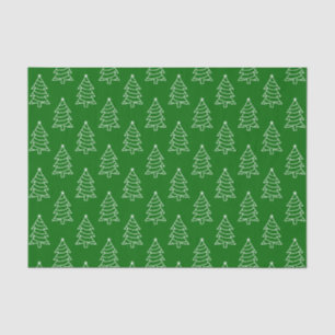 Seda Papel de fondo verde oscuro del árbol de Navidad