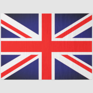 Seda Papel de la bandera británica
