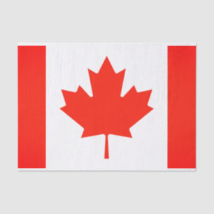Seda Papel de la bandera de Canadá