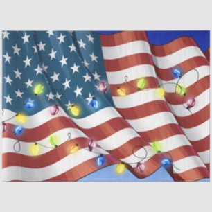 Seda Papel de la bandera de Estados Unidos