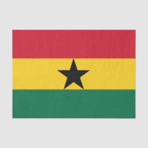 Seda Papel de la bandera de Ghana y moda