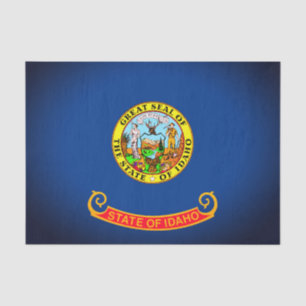 Seda Papel de la bandera de Idaho