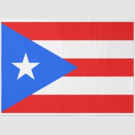 Seda Papel de la bandera de Puerto Rico