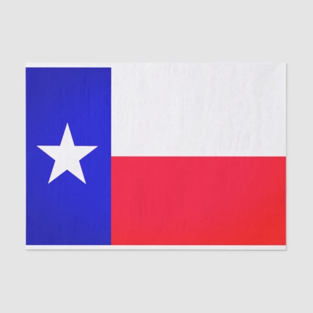 Seda Papel de la bandera de Texas (Anverso)