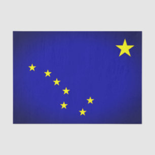 Seda Papel de la bandera del estado de Alaska