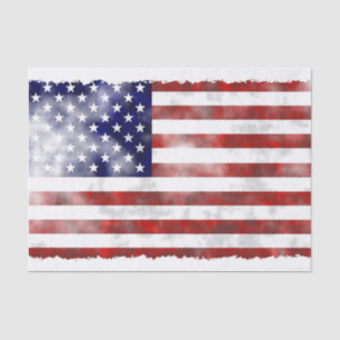 Seda Papel de la bandera estadounidense