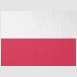 Seda Papel de la bandera polaca (Polonia)