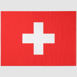 Seda Papel de la bandera suiza (Suiza)