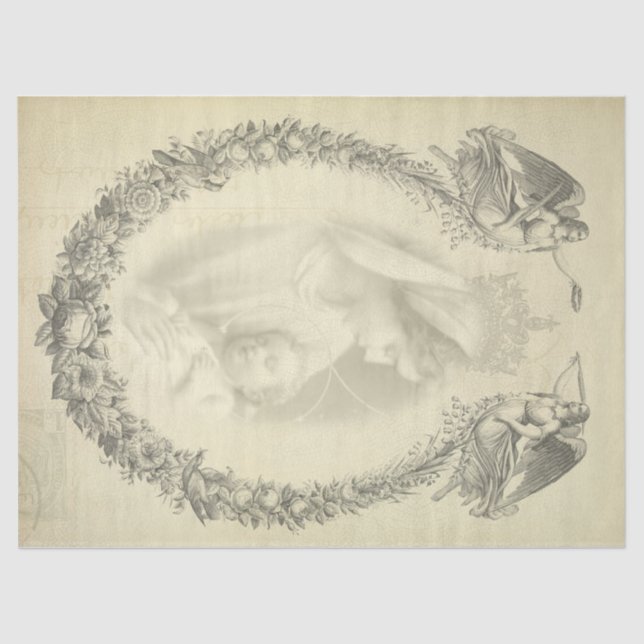 Seda Papel de la cama de Nicole (Anverso)