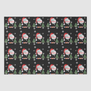 Seda Papel de la colección de nieves navideñas