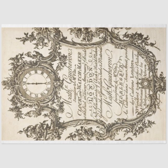 Seda Papel de la descomposición del mobiliario de los r (Anverso)