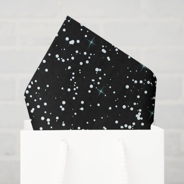 Seda Papel de la nieve (Bolsa de regalo)