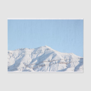 Seda Papel de la nieve para el tejido de montaña