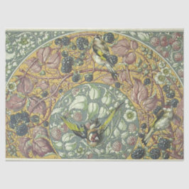 Seda Papel de la página de deoupage de Berry Bird & Flo