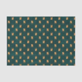 Seda Papel de la piel del rojo del rojo y del oro egipc