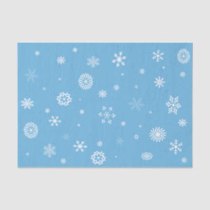 Seda Papel de los tejidos de copo de nieve