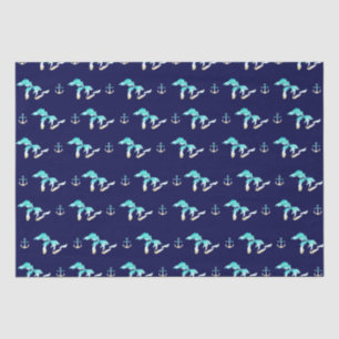 Seda Papel de los tejidos de los Grandes Lagos