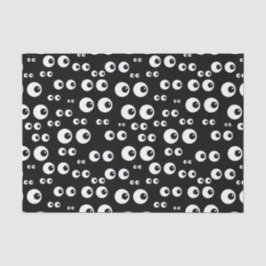 Seda Papel de los tejidos del éisbol blanco y negro