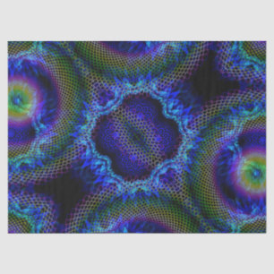 Seda papel de malla arco iris