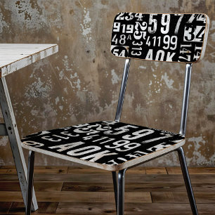 Seda Papel de números para la descomposición y el colla