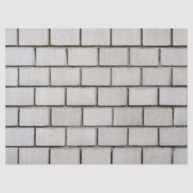 Seda papel de papel blanco de ladrillo (Anverso)