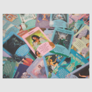 Seda papel de papel de tejido de tarjetas de inicio