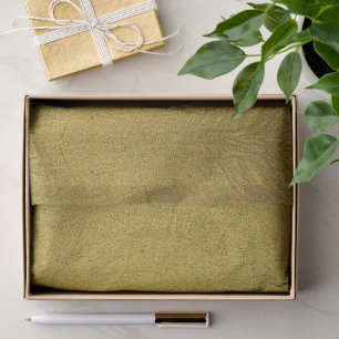 Seda Papel de papel de tela de la vena de oro
