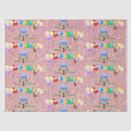 Seda Papel de papel tisular de cumpleaños