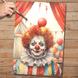 Seda Papel de payaso Circus Clown 4