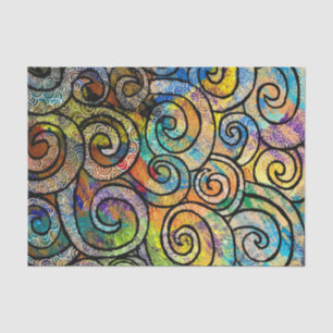 Seda Papel de pelo de Medusa
