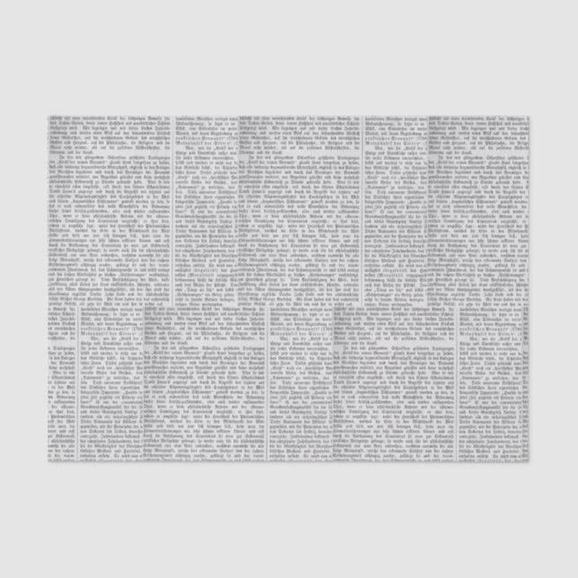 Seda Papel de periódico alemán vintage (Anverso)