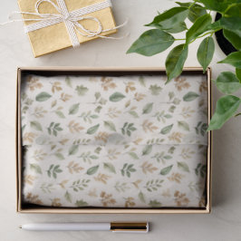 Seda Papel de regalo de árbol del bosque forestal