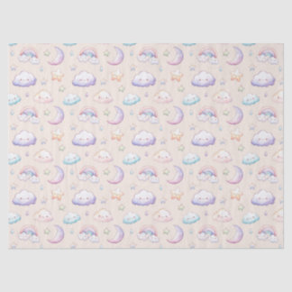 Seda Papel de Regalo de Espacio Adorable para Guardería