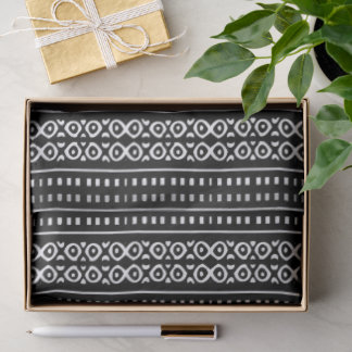 Seda Papel de regalo de estampado africano minimalista