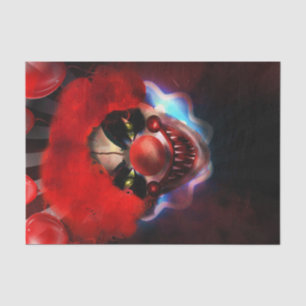 Seda Papel de regalo de Halloween de payaso asesino esp