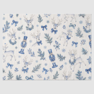 Seda Papel de regalo de Navidad con estampado de Toile